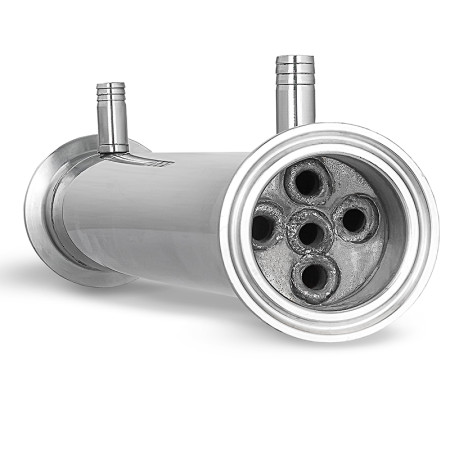 Shell-and-tube cooler "Aroma" with clamp 1,5 inches в Самаре