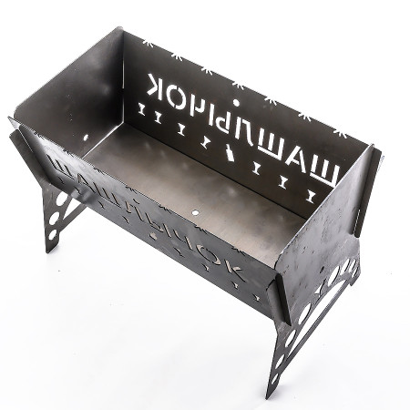 Barbecue collapsible steel "Shashlik" 450*200*250 mm в Самаре