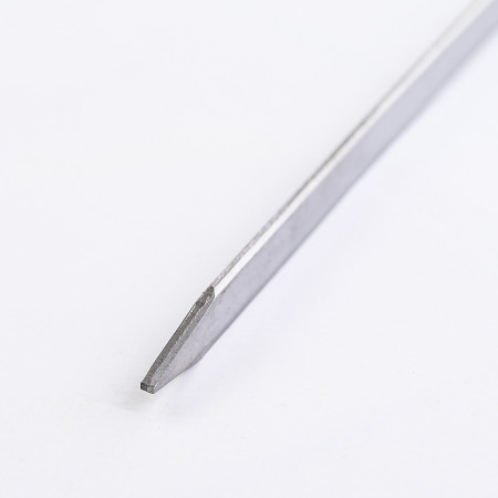 Шампур нержавеющий 670*12*3 мм с деревянной ручкой в Самаре