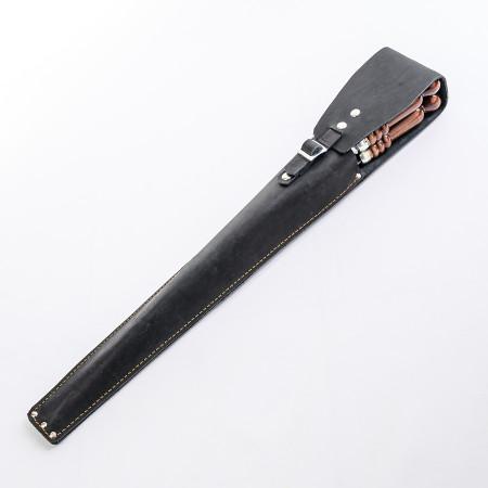 A set of skewers 670*12*3 mm in a black leather case в Самаре