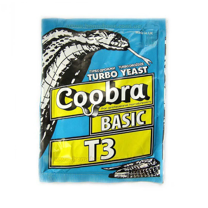 Турбодрожжи спиртовые "COOBRA" BASIC T3 (90 гр) в Самаре