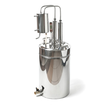 Cheap moonshine still kits "Gorilych" double distillation 20/35/t (with tap) CLAMP 1,5 inches в Самаре