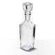 Бутылка (штоф) "Элегант" стеклянная 0,5 литра с пробкой  в Самаре