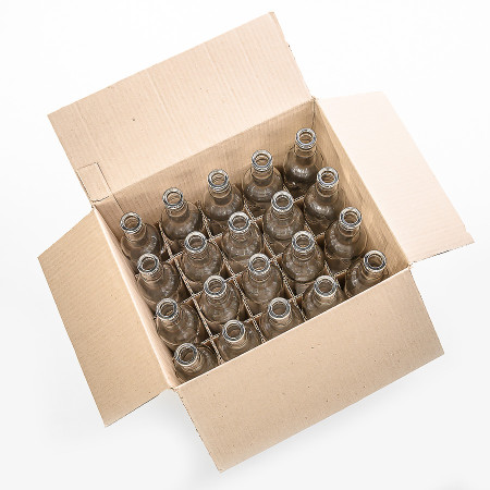 20 bottles of "Guala" 0.5 l without caps in a box в Самаре